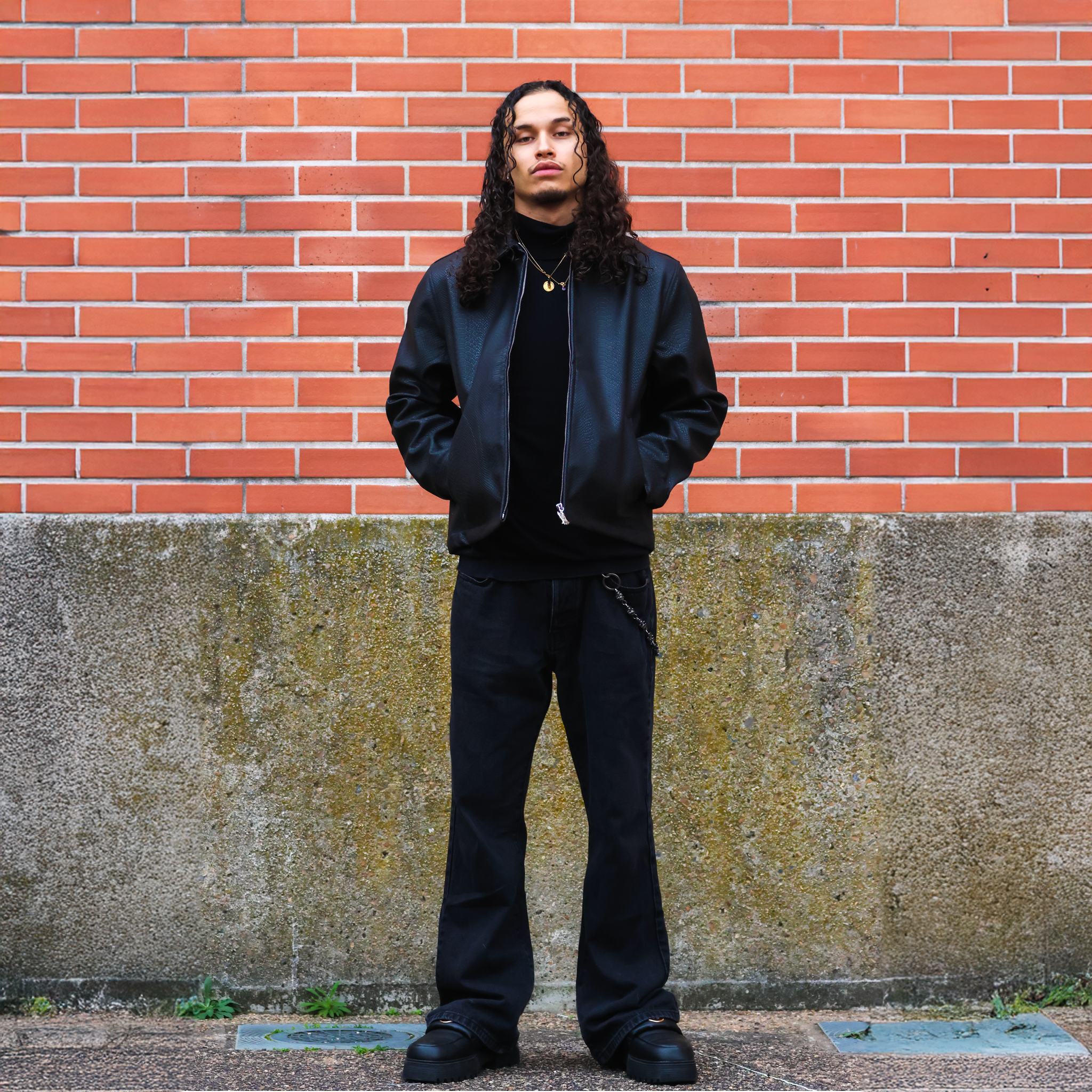 BLACK SNAKE JACKET
