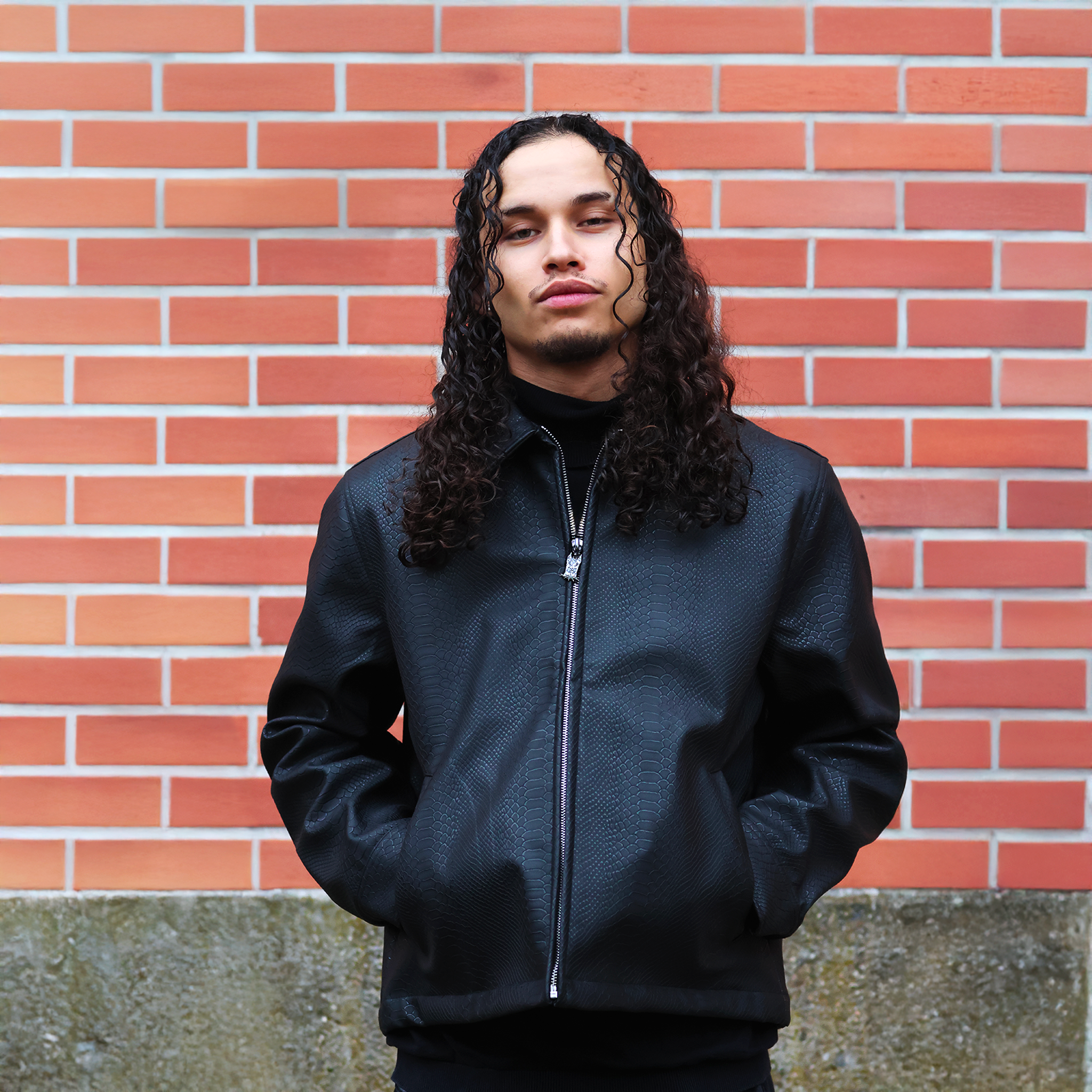 BLACK SNAKE JACKET