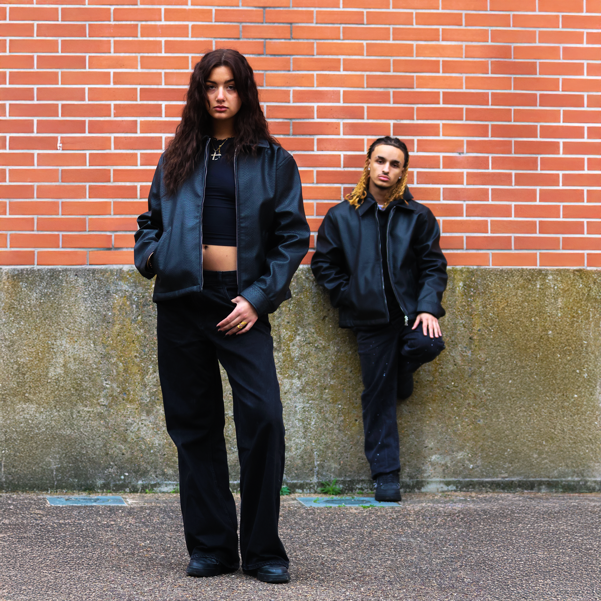 BLACK SNAKE JACKET